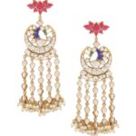 PEACOCK WITH PEARL DROP EARRINGS - Image 2