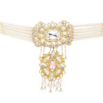 PINK CRYSTAL MAHARANI CHOKER - Image 2