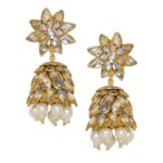PINEAPPLE POLKI EARRINGS - Image 4