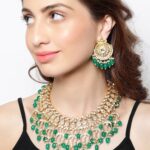 EMERALD SET WITH SEMI PRECIOUS STONES