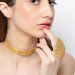 MINARET CHOKER & RING SET
