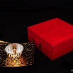 ORNATE GOLD DIYA PLATE - Image 2
